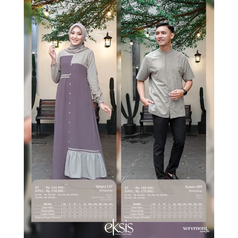 Couple Hits 63 Eksis / Dress Meyra 147 by Seply / Koko Kaseo 189 by Seply / Big Size