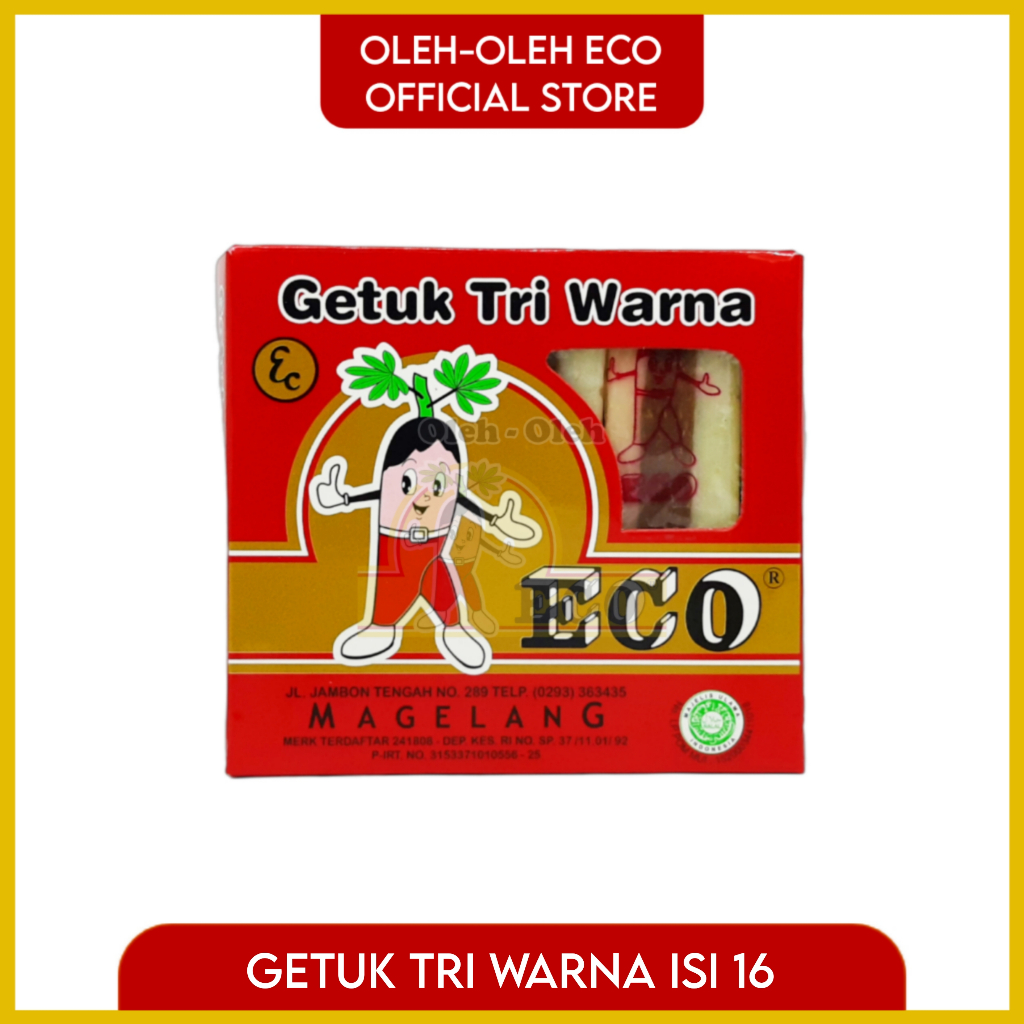 Getuk Tri Warna ECO Magelang