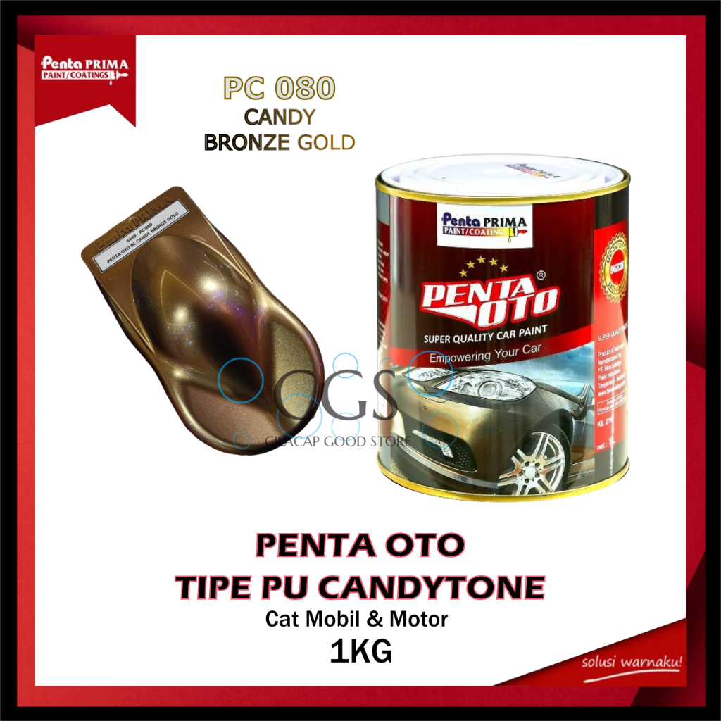 Cat Candy Bronze PU Penta Oto / Candy Candy Gold PU / Cat Candy tone Gold / Cat Penta Candy Gold PU