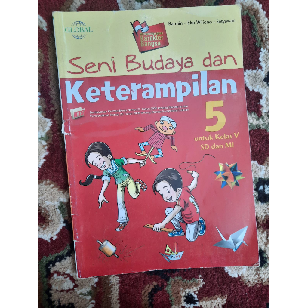 

SENI BUDAYA DAN KETERAMPILAN KELAS 5 SD