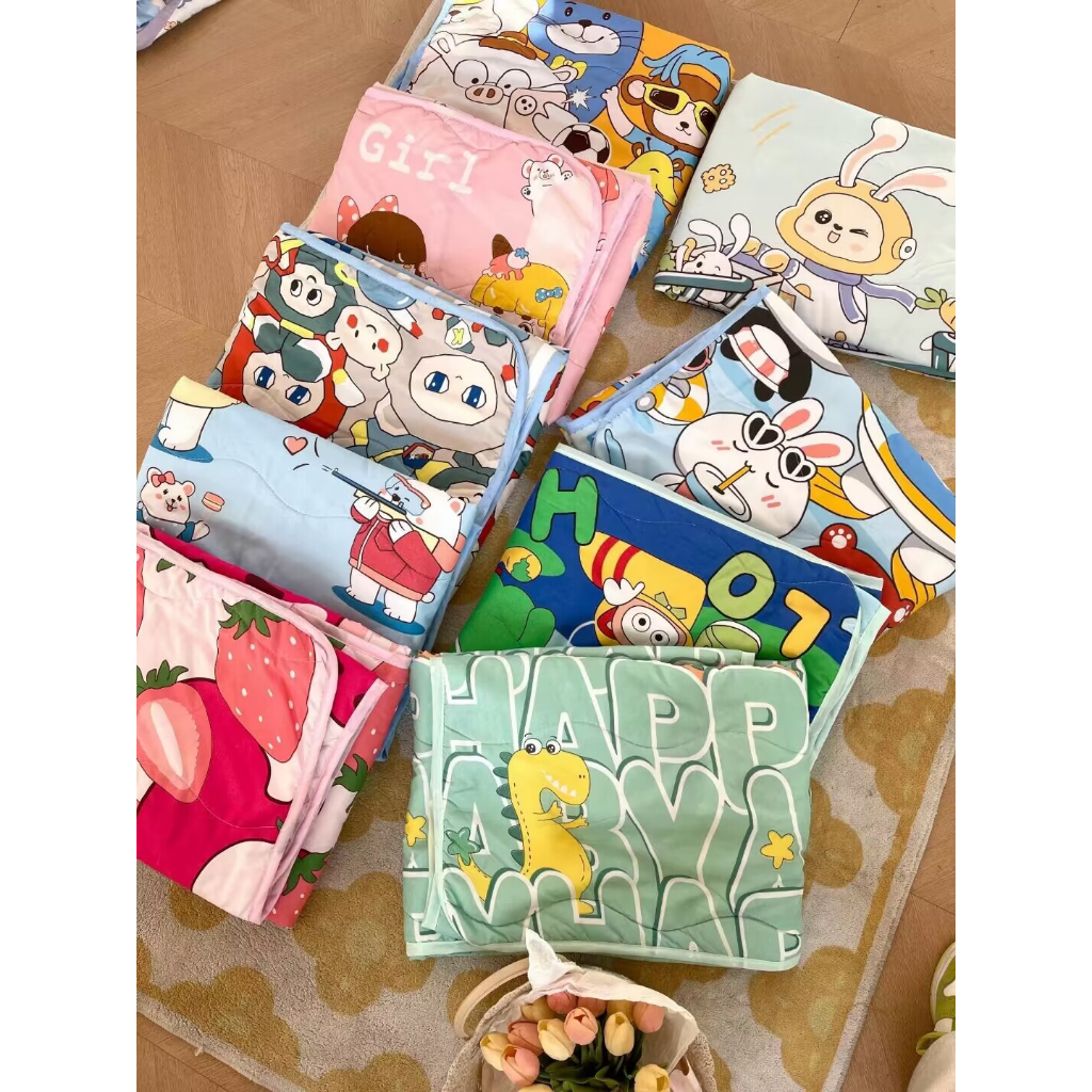 Selimut anak cantik dan imut ukuran 110x150cm bahan katun lembut  selimut katun selimut Import