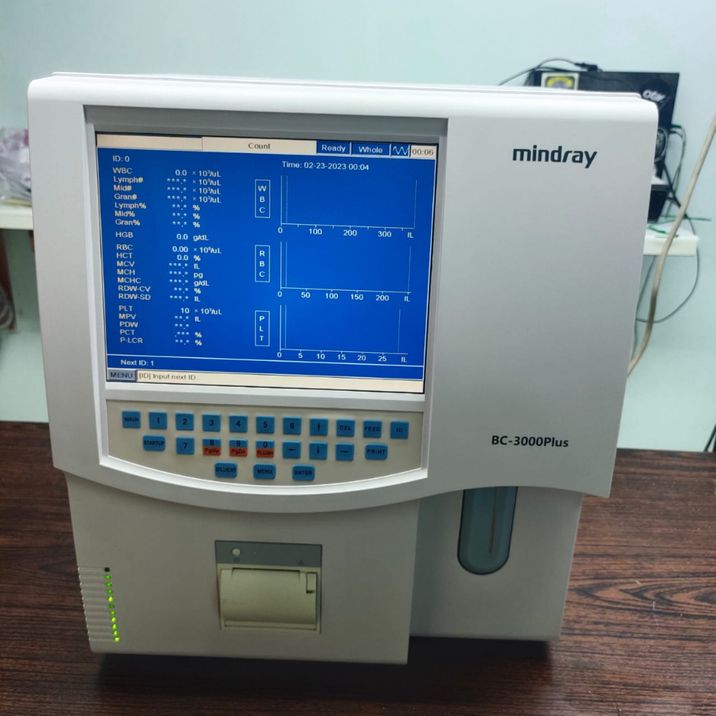 Hematology Analyzer Mindray 3000 Plus