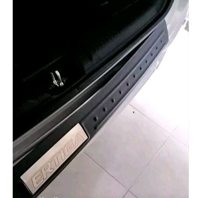 sill plate silplate belakang BAGASI SUZUKI ertiga 2011 sampai 2017 2012 2013 2014 2015 2016 2017 PLASTIK HITAM abs tempel