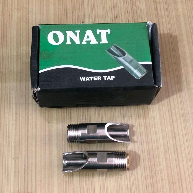 kran babi 1/2" onat/ dot babi water tap babi/ alat minum hewan ternak/ dot babi stainless/ kran babi