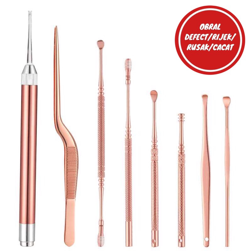 [OBRAL RIJEK] Set Pembersih Telinga Korek Kuping Ear Spoon Tool - BA36