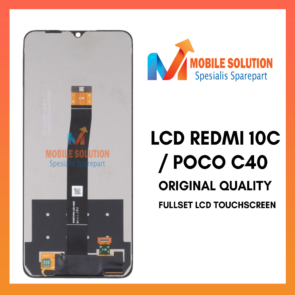 Grosir LCD Redmi 10C / Poco C40 ORIGINAL 100%  Fullset Touchscreen Garansi 1 Bulan + Packing / Bubbel