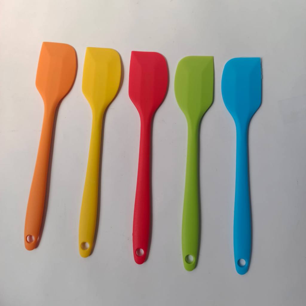 Spatula Silikon food grade tahan panas anti lengket 21cm