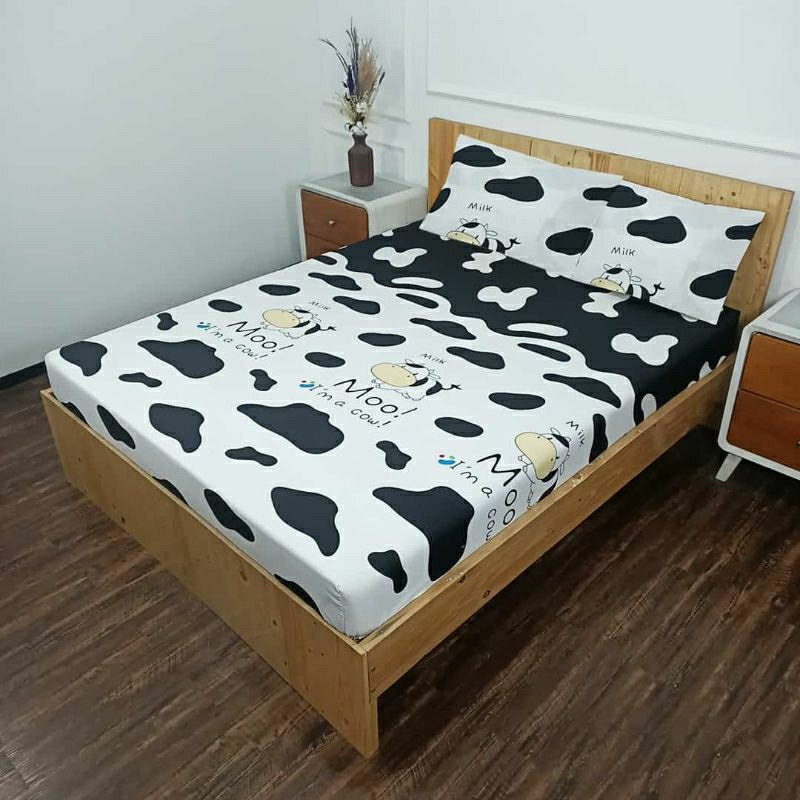 Sprei motif Sapi Perah