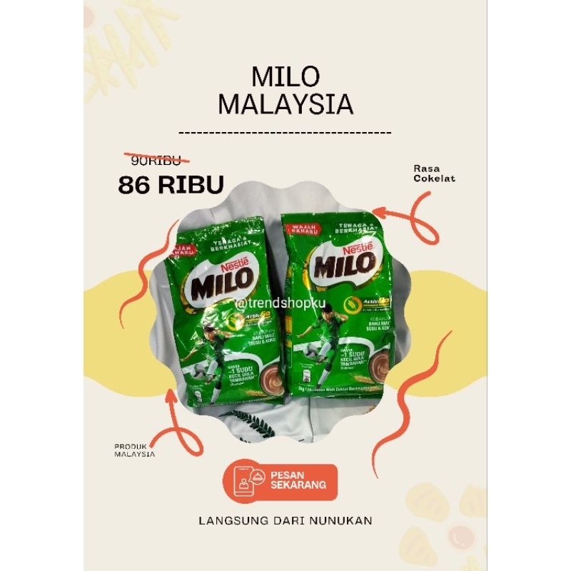 

Milo Malaysia Activ-GO ORI