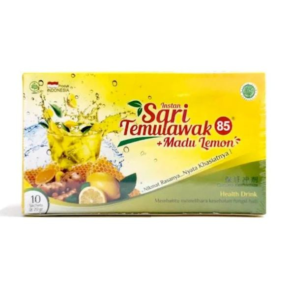 

sari Temulawak 85 Rasa Madu Lemon