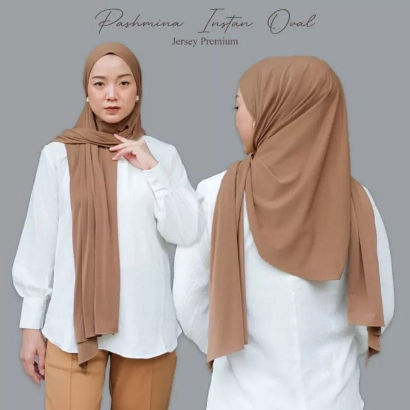 PASHMINA OVAL//HIJAB PASHMINA OVAL KAOS JERSEY//PASHMINA JERSEY