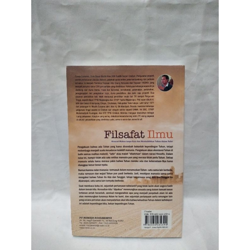 (ORIGINAL) BUKU FILSAFAT ILMU CECEP SUMARNA
