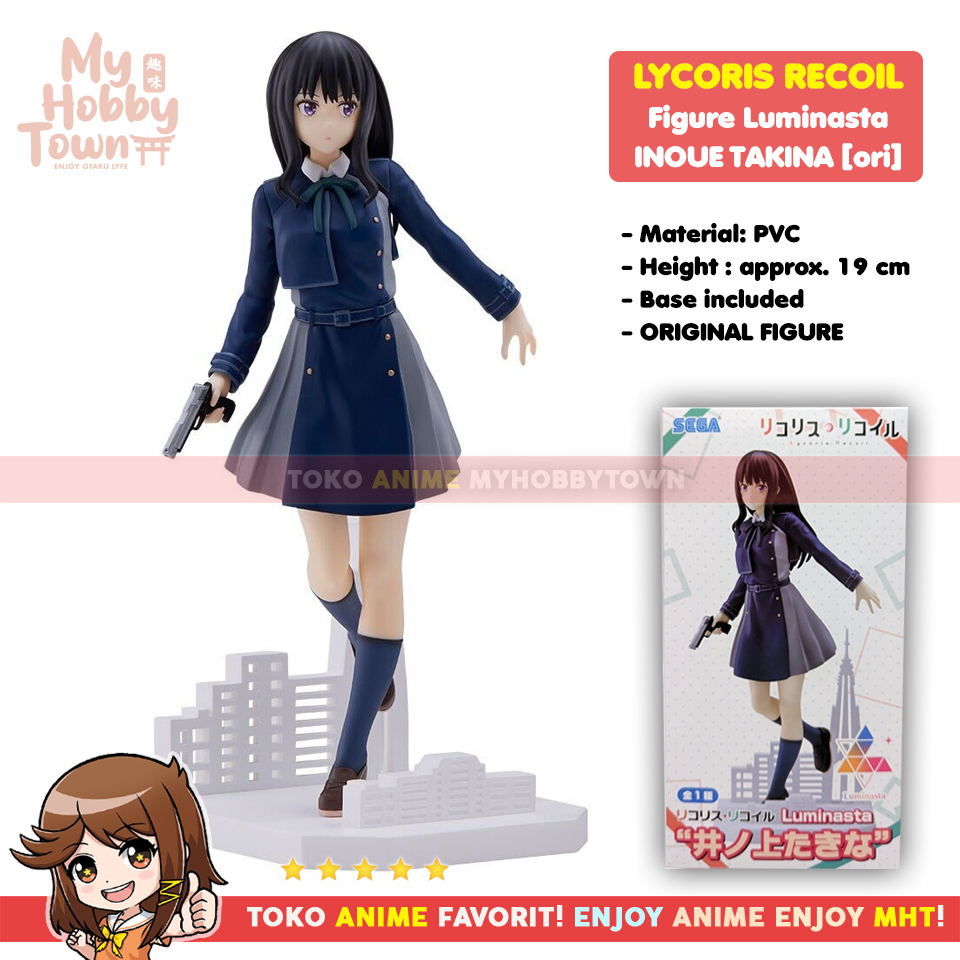Figure Anime Original Lycoris Recoil Inoue Takina Luminasta SEGA