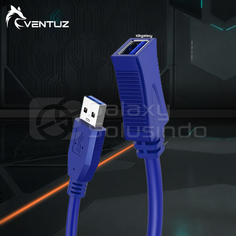 VENTUZ USB 3.0 Extension Converter Male to Female Cable