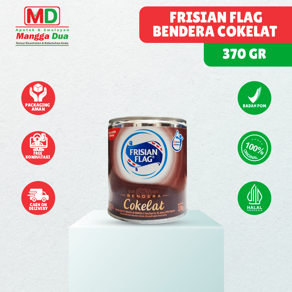 

Susu Bendera Frisian Flag 370 Gr - Kemasan Kaleng