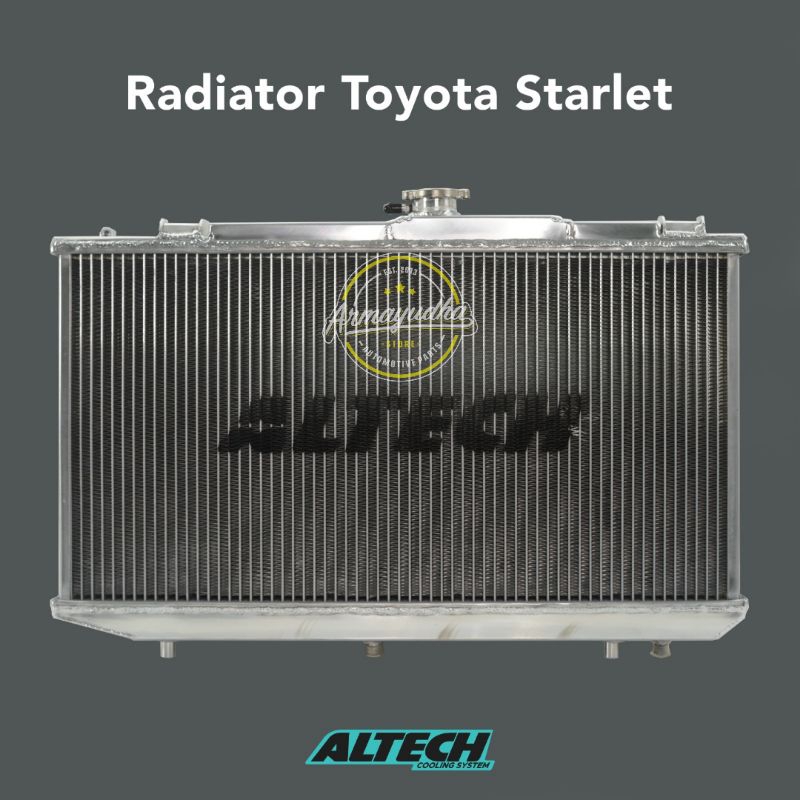 Radiator racing aluminium ALTECH Starlet Kapsul EP80 EP82