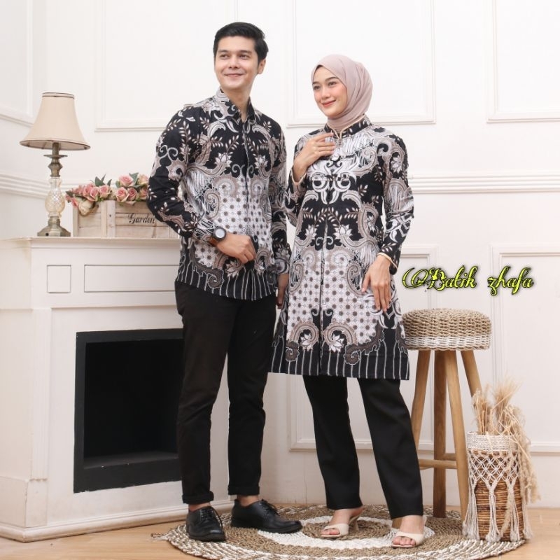 COUPLE NEW ATASAN BATIK MODEREN MEWAH TERBARU KEMEJA BATIK TERBARU 2023