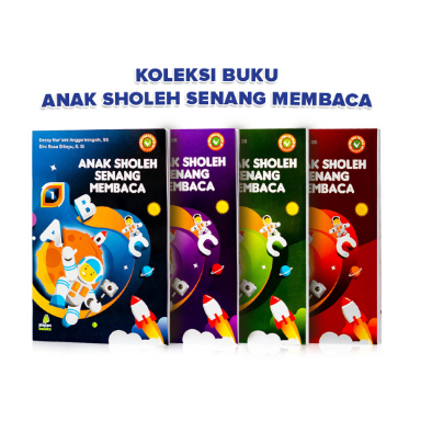 ANAK SHOLEH SUKA MEMBACA DAPAT 4 BUKU BEST SELLER