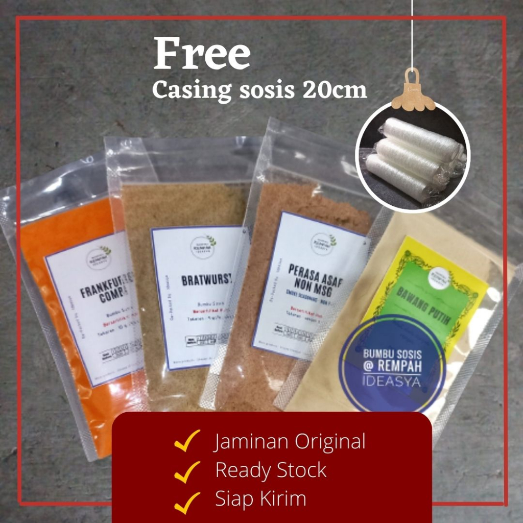 

ALL VARIAN Bumbu Sosis Ideasya Lengkap Halal Hemat Food Grade