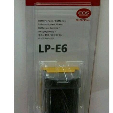 Baterai Canon 7D, 60D, 5D Mark III, & Mark II Digital SLR LPE6