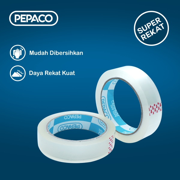 

PEPACO STATIONERY TAPE, 24 MM X 72 YARD, 2 ROLL