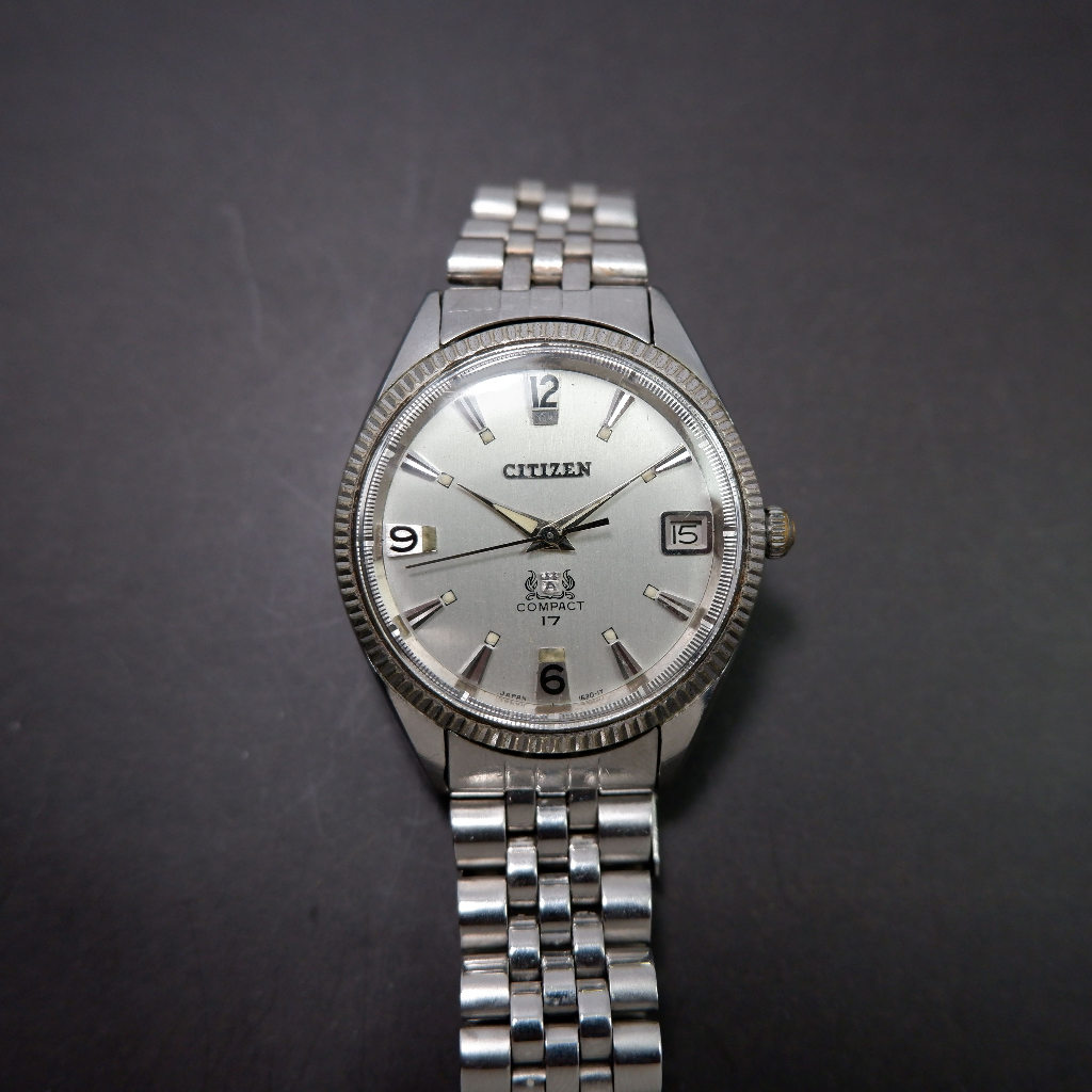 Vintage Citizen Autodater Compact 17 Automatic Watch