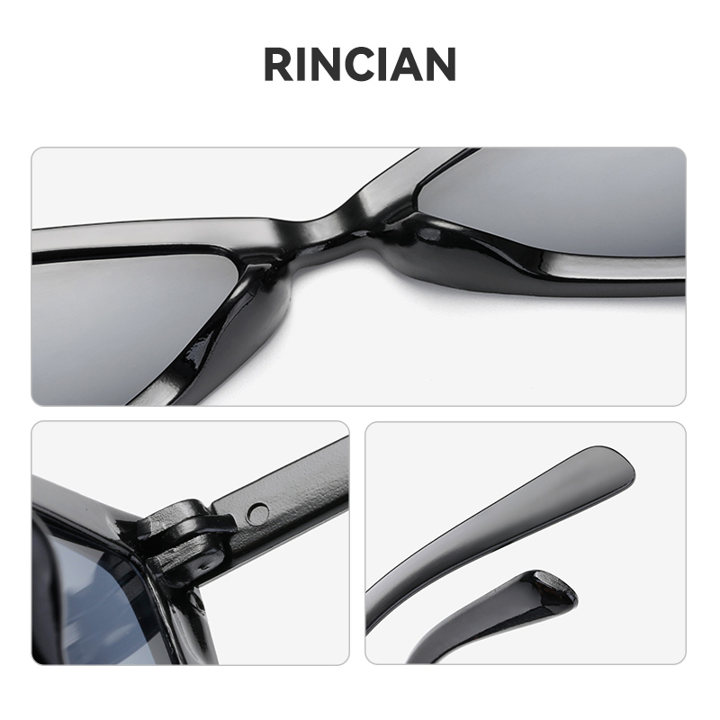 Kacamata Hitam Unisex Pria dan Wanita Cat Eye Bentuk Segitiga Trendy Sunglasses Fashion Import