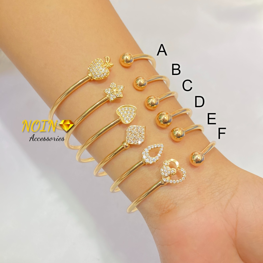 Gelang Bangle Kolong Lapis Emas Xuping Aksesoris Perhiasan Wanita