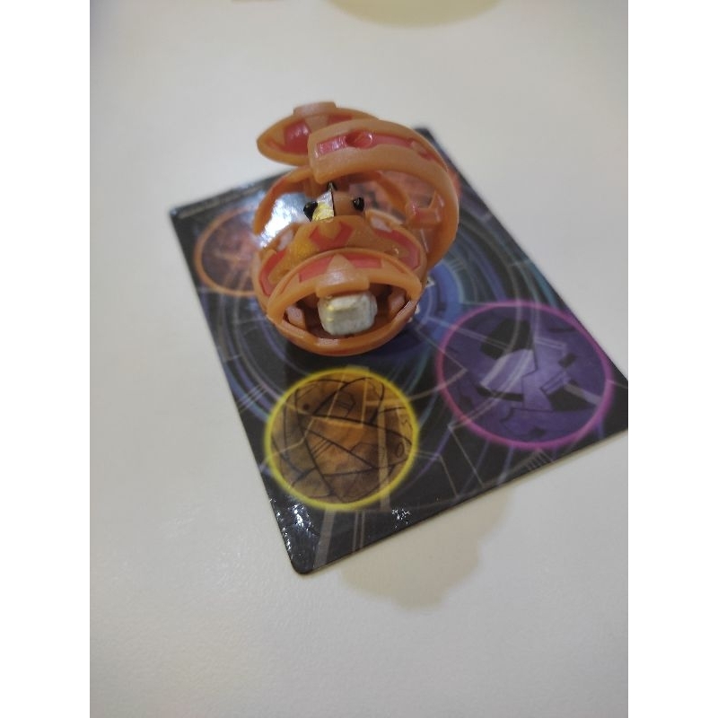 bakugan battle brawlers warius subterra & normal card