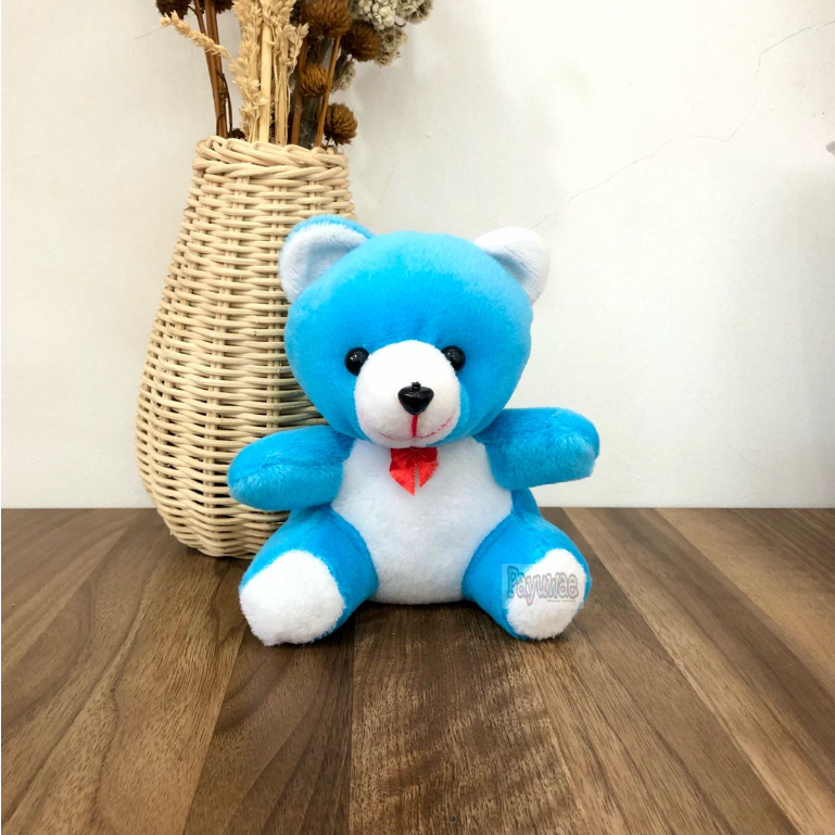 Grosir Boneka Buket Beruang Bear Mini Tinggi 15Cm-+ Kain Halus Isi Empuk Enteng Cocok Untuk Buat