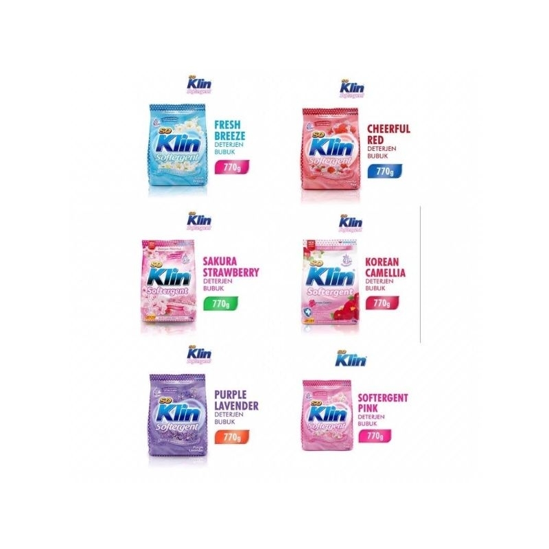 soklin softergent 770gr