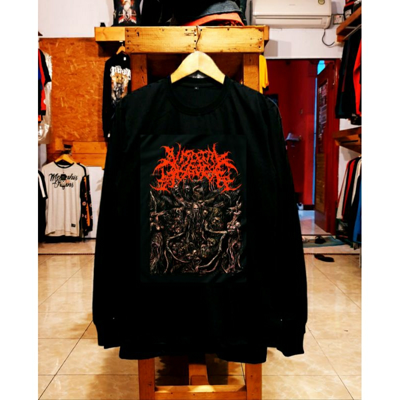 KAOS PANJANG BAND METAL UNDERGROUND ORIGINAL DISTRO - KAOS PANJANG PRIA BAND METAL LUAR DISTRO ORIGI