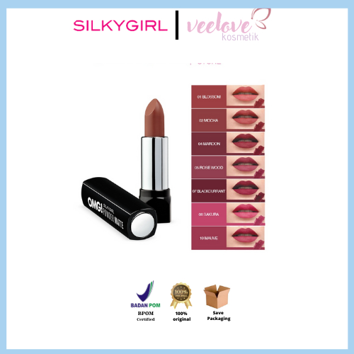 ❤️ VEELOVE ❤️ Silkygirl OMG Powder Matte Lipstik