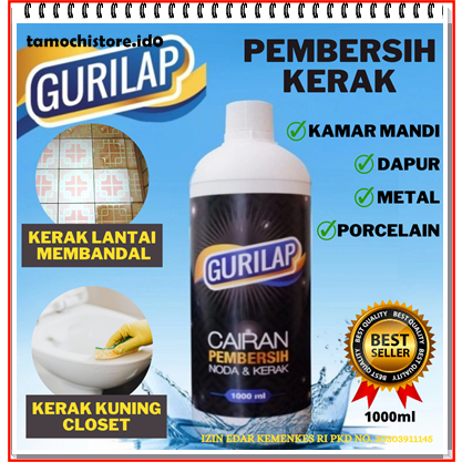 GURILAP PEMBERSIH NODA KERAMIK KERAK DAN KARAT MEMBANDEL BISA BAYAR DI TEMPAT ISI 1 LITER 1 BOTOL FA