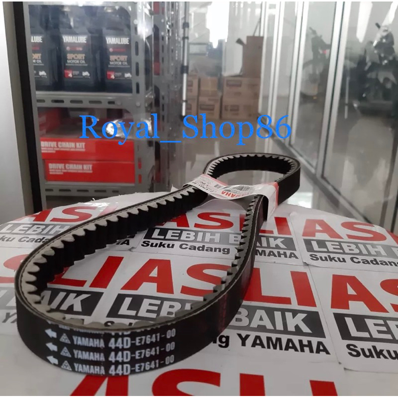 44D-E7641-00 V-Belt Only Xeon Karbu, Xeon RC Xeon Lama GT125 Original Yamaha