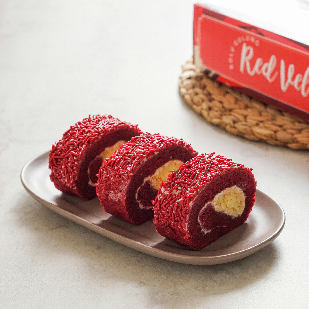 

BOLU GULUNG RED VELVET | VIERA OLEH OLEH PEKANBARU