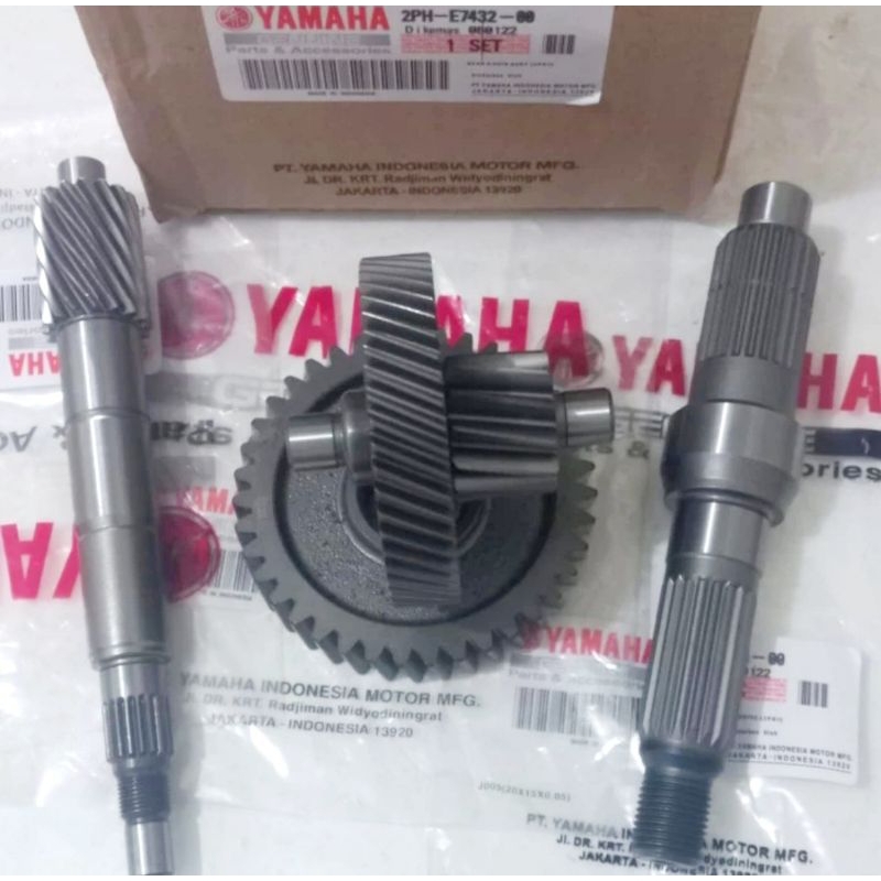 gigi rasio set gardan mio m3 fino 125 soul gt 125 gear