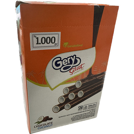 

DUS GERY SALUUT COCONUT CHOCOLATE ROLL ISI 20