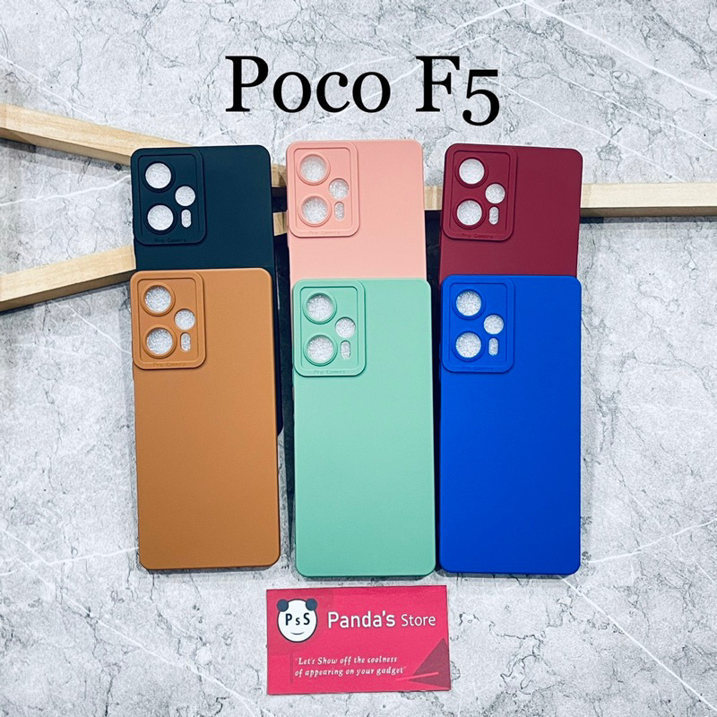 Softcase Pro Camera Poco F5 Candy Case Full Color 3D Silikon TPU