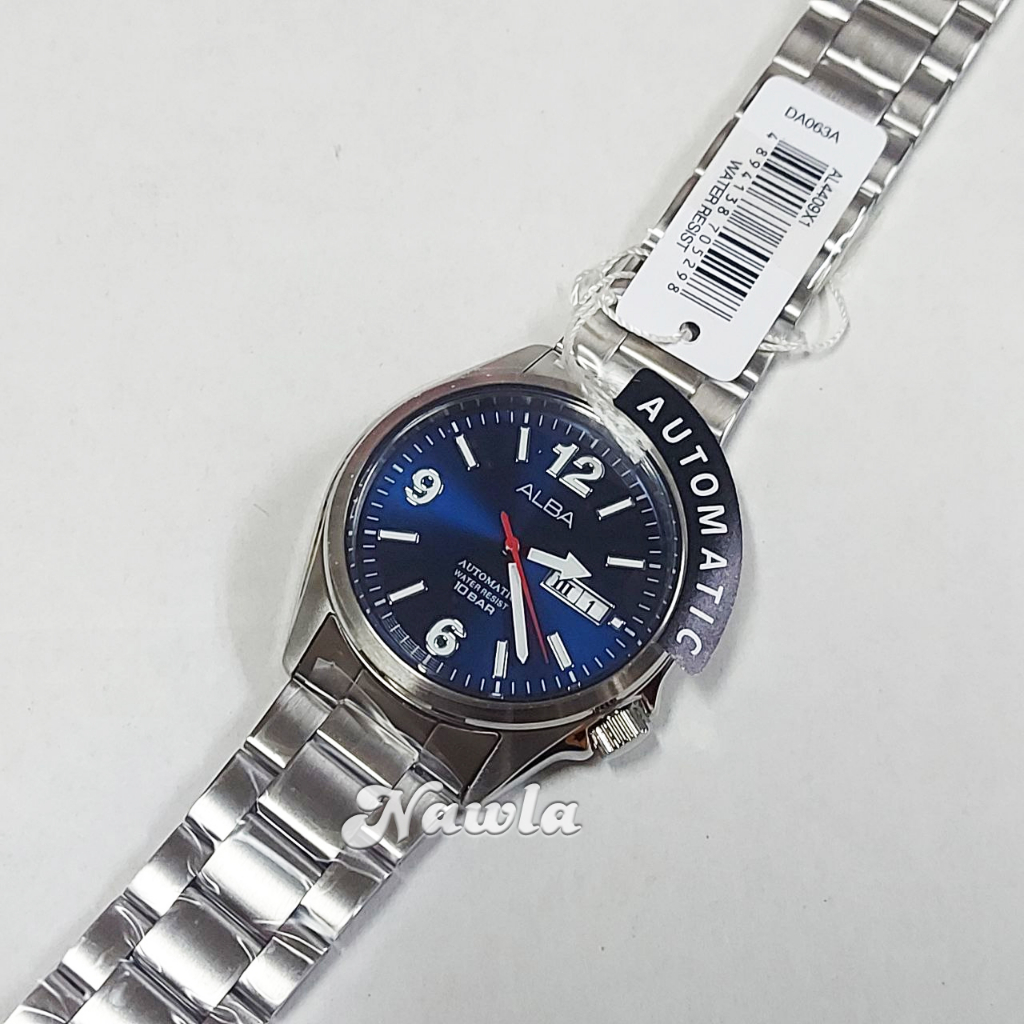 Alba Automatic AL4409X1 Blue Dial - Jam Tangan Pria AL4409