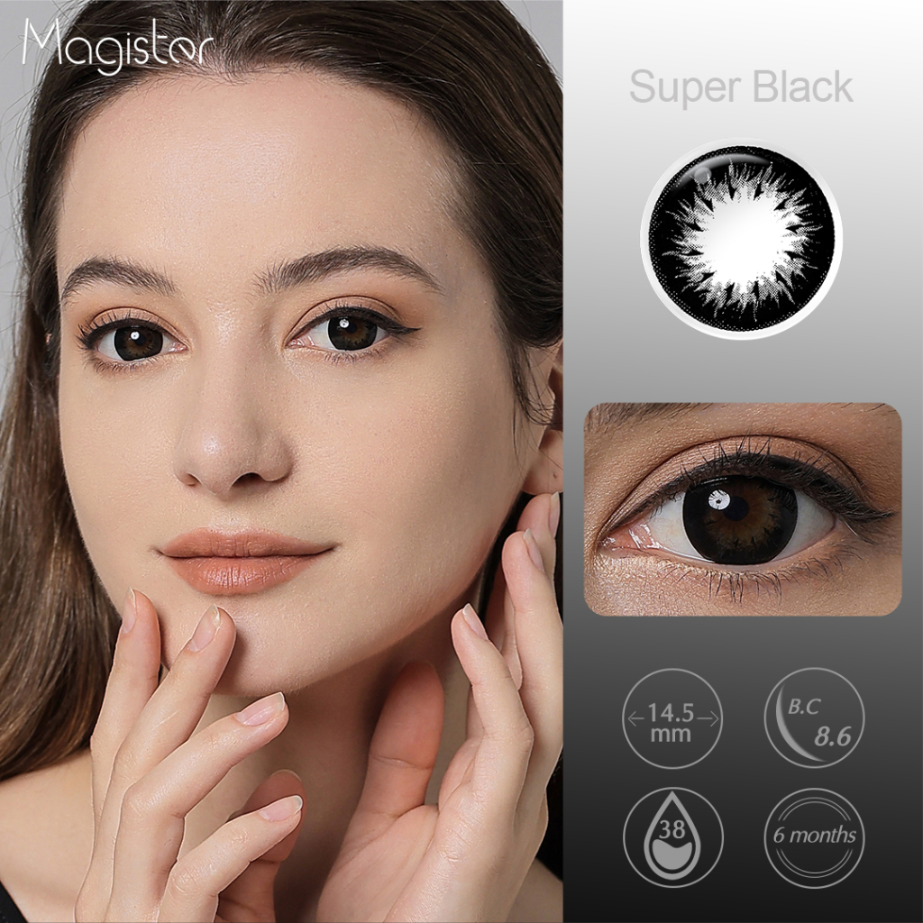 [✅COD] Magister Softlens Minus 14.5mm (0.00 s/d -8.00)  lensa kontak warna Soflens minus Korea soflen minus