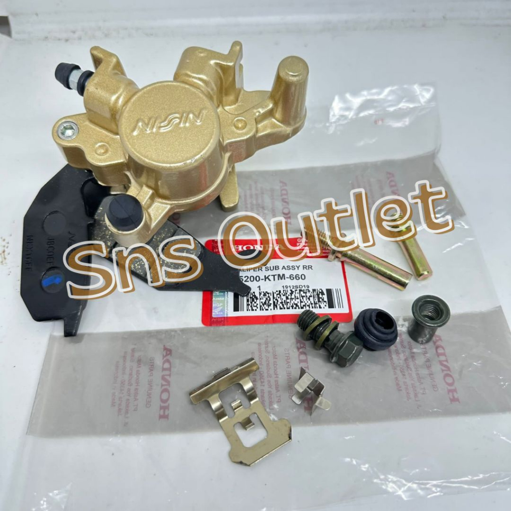 KEPALA BABI KALIPER BELAKANG SUPRA X125 OLD,SUPRA X125 NEW,SUPRA X 125 FI