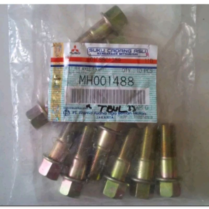 1 biji Baut as roda canter baut nap PS100 PS120 ORIGINAL