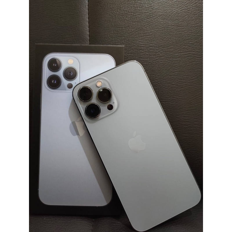 IPHONE 13promax 128gb siera blue ex ibox second