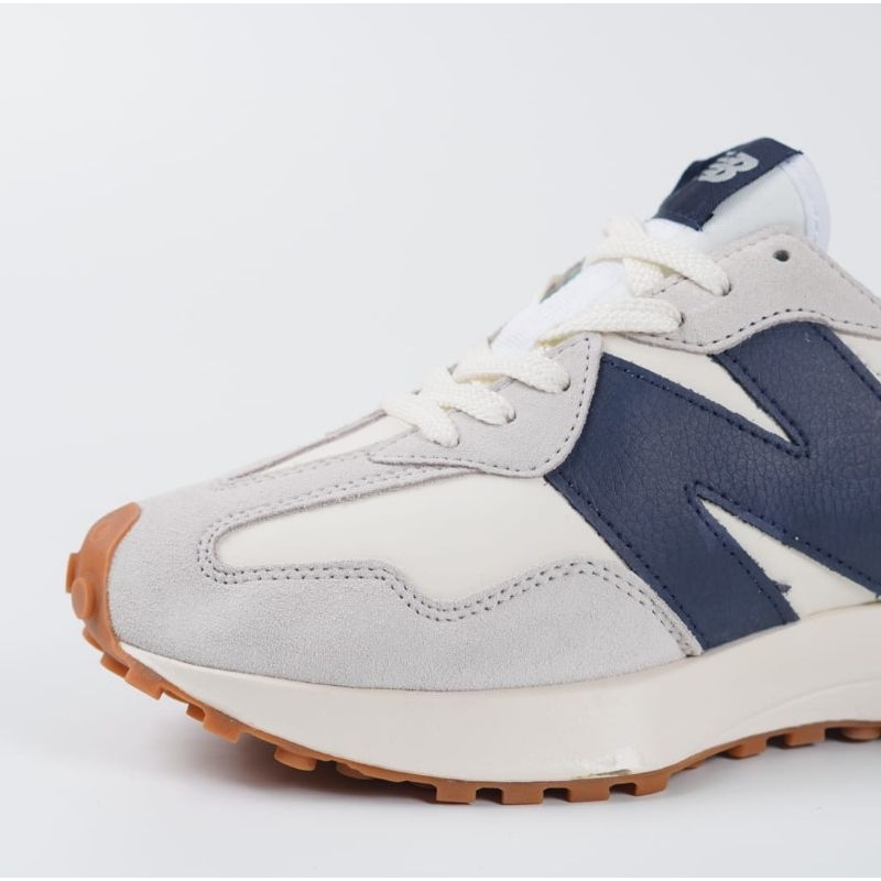 Sepatu New Balance 327 White Navy