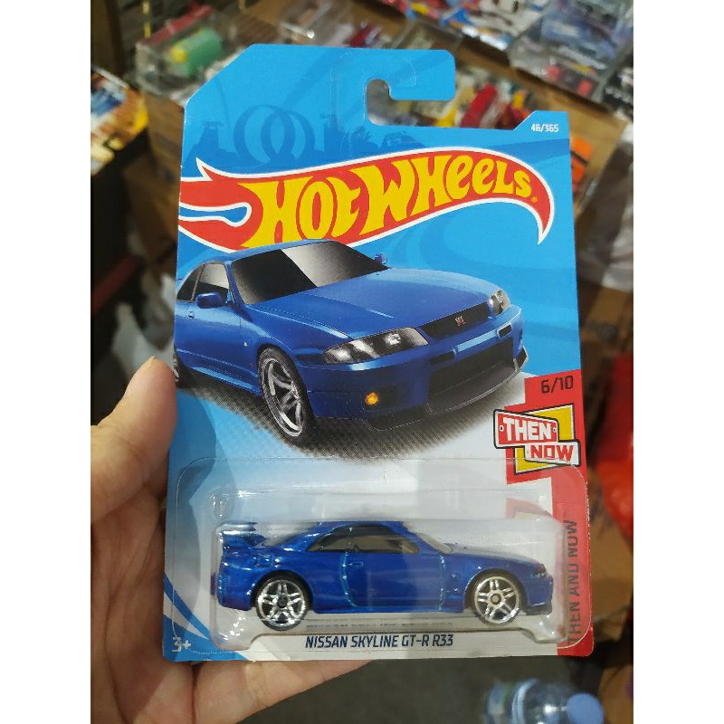 Hot Wheels Nissan Skyline GT-R R33 Blue
