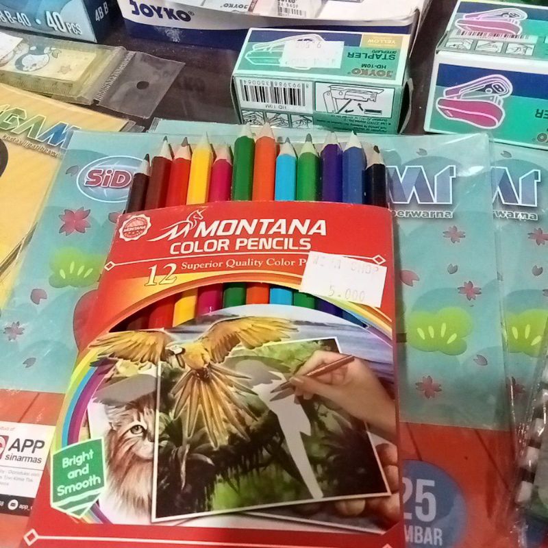 

montana pensil warna / pensil warna Montana pendek