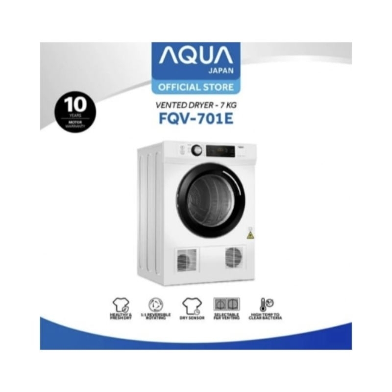 Dryer AQUA FQV -701E Pengering Pakaian