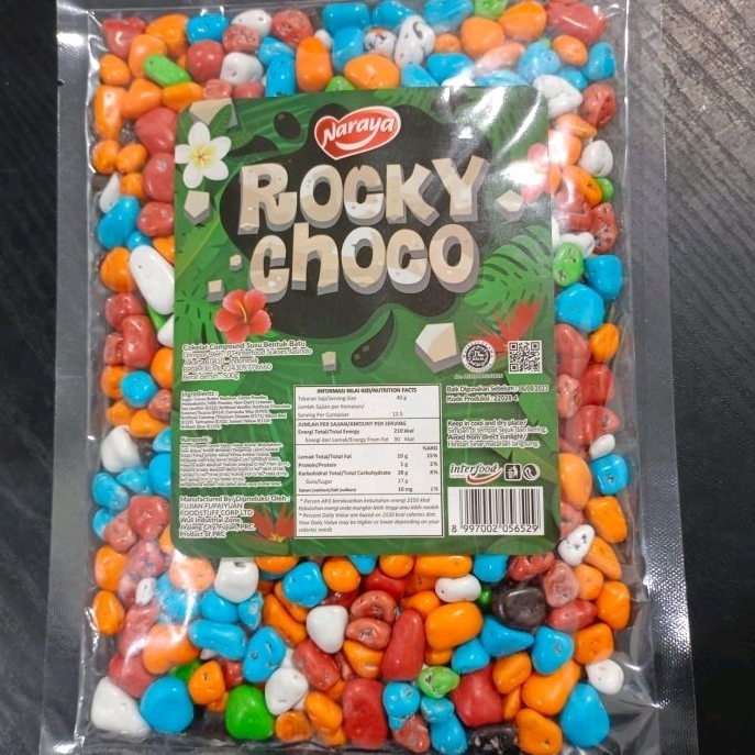 COKLAT KERIKIL Naraya Rocky Choco 500gr / Coklat Krikil Turky Naraya Rocky Choco / Cokelat Kerikil /