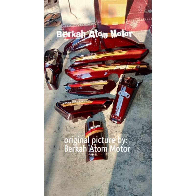 Paket Cover Body Astrea Honda Grand Bulus Limited Edition